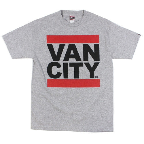 VO adult undmc tee - Grey/Red