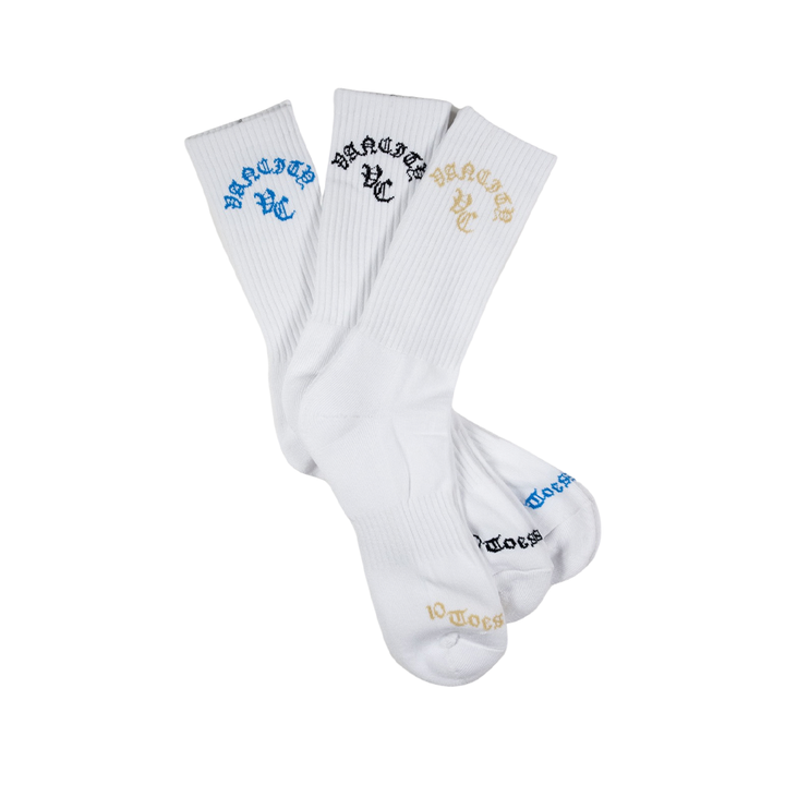 VO oe vc 3pk socks - White