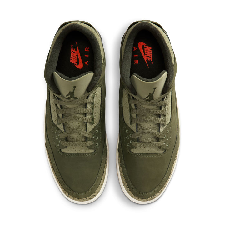 AIR JORDAN 3 RETRO OG DN3707-202 “FAMILY AFFAIR” - MEDIUM OLIVE/SEQUOIA