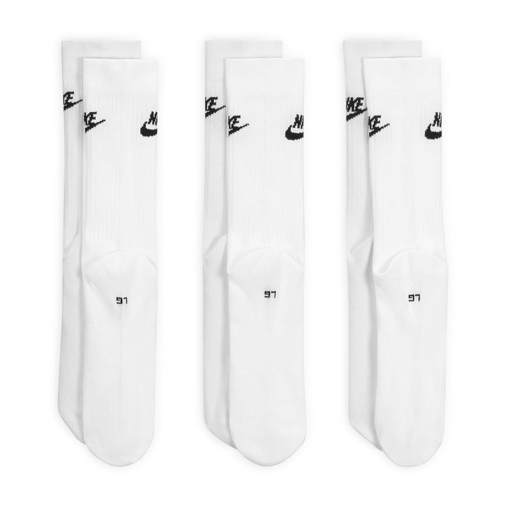 NIKE NSW EVERYDAY ESSENTIAL SOCKS - WHITE/BLACK