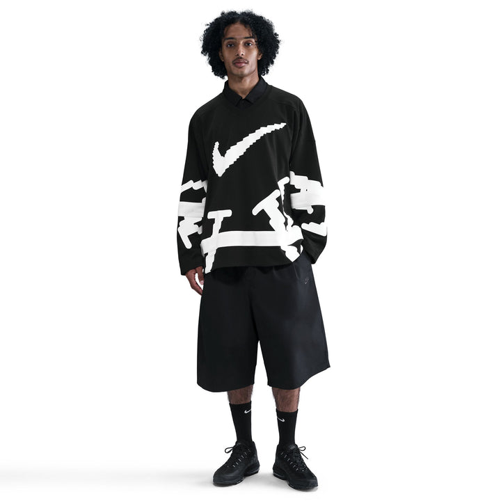 NIKE CLUB HOCKEY JERSEY NEO HV1137-010 - BLACK/WHITE/WHITE