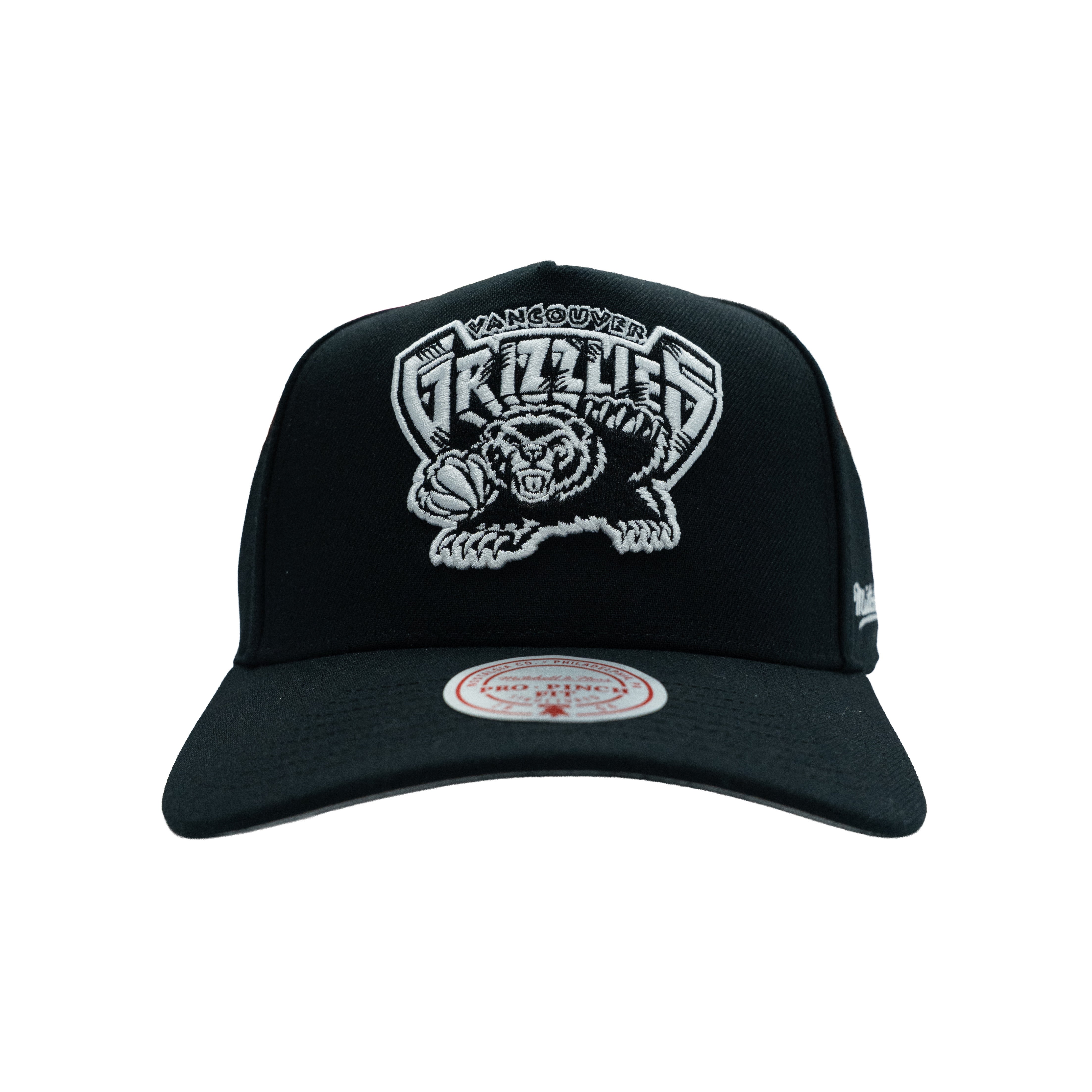 MITCHELL & NESS NBA GRIZZLIES 4EVER PRO PIN SNAPBACK - BLACK