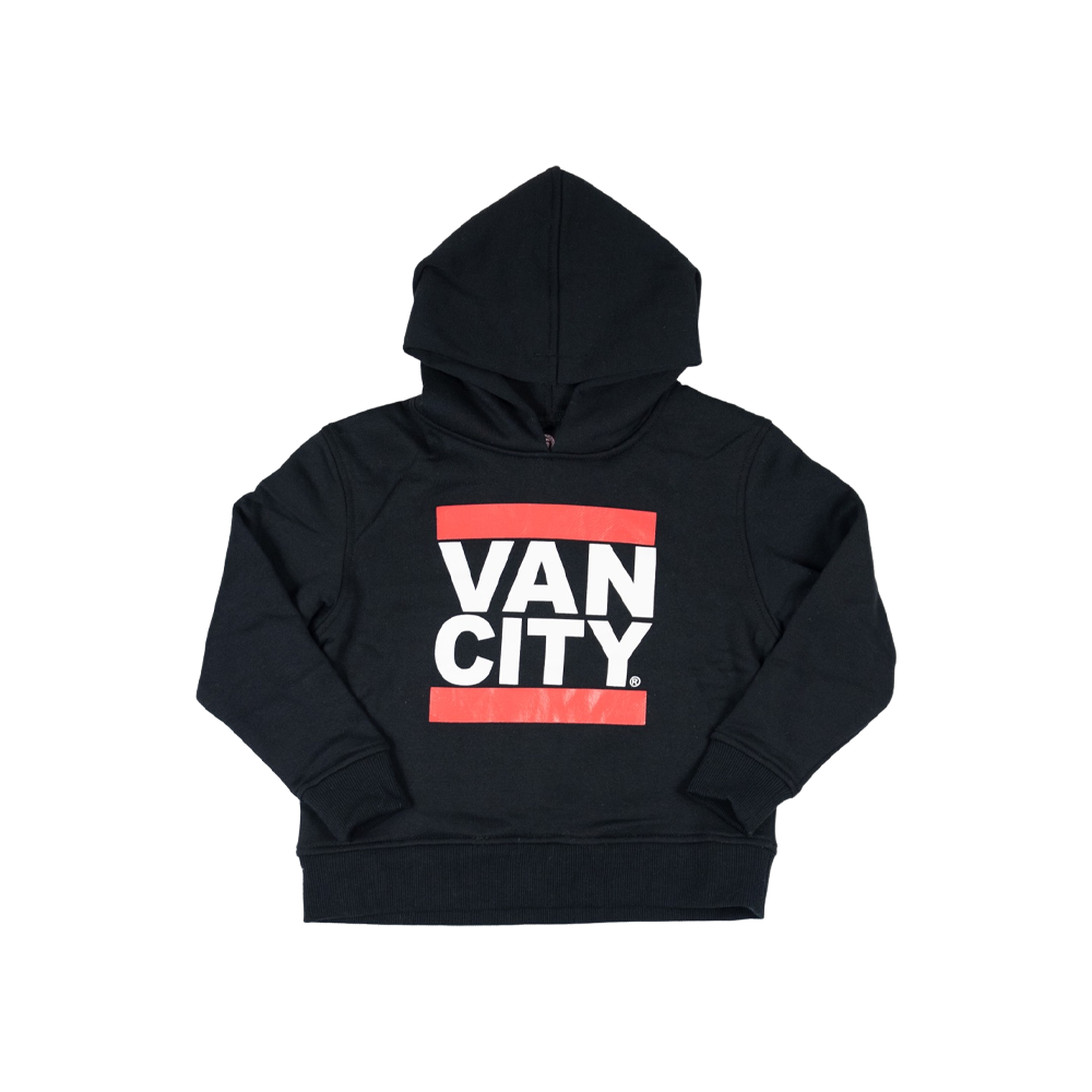 Capuche VO pour tout-petits undmc - Noir/Rouge