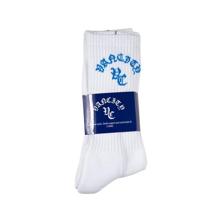 VO oe vc 3pk socks - White