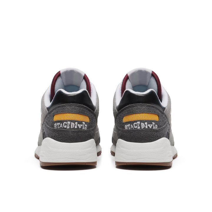 SAUCONY SHADOW 6000 WHITE/GREY S70903-3 "STAGE DIVE-HIGH FIVES" - WHITE/GREY