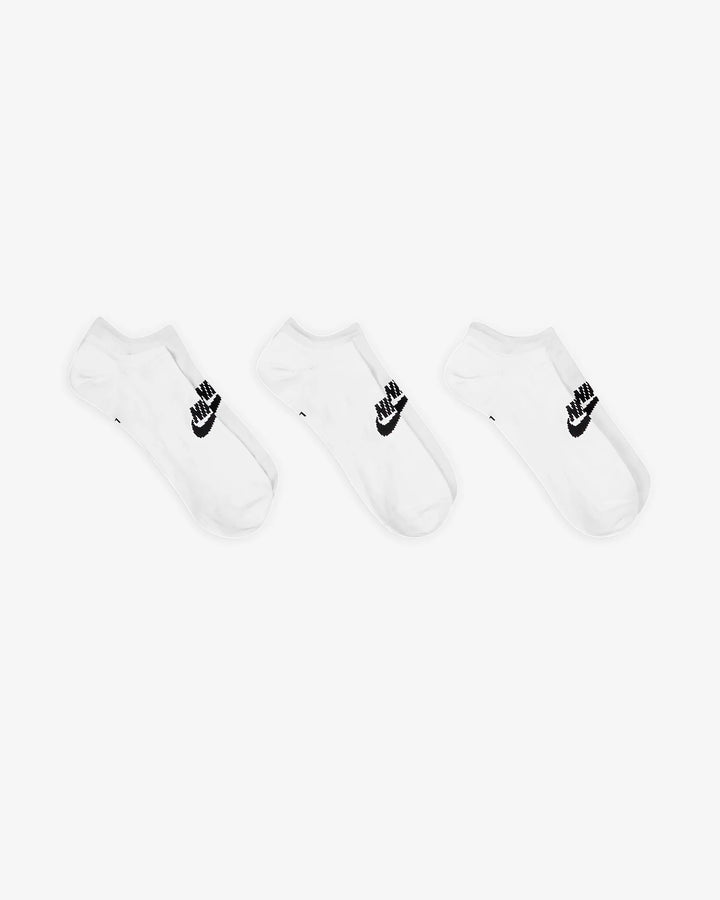 NIKE NSW ESSENTIAL NO SHOW SOCK DX5075-100 - WHITE