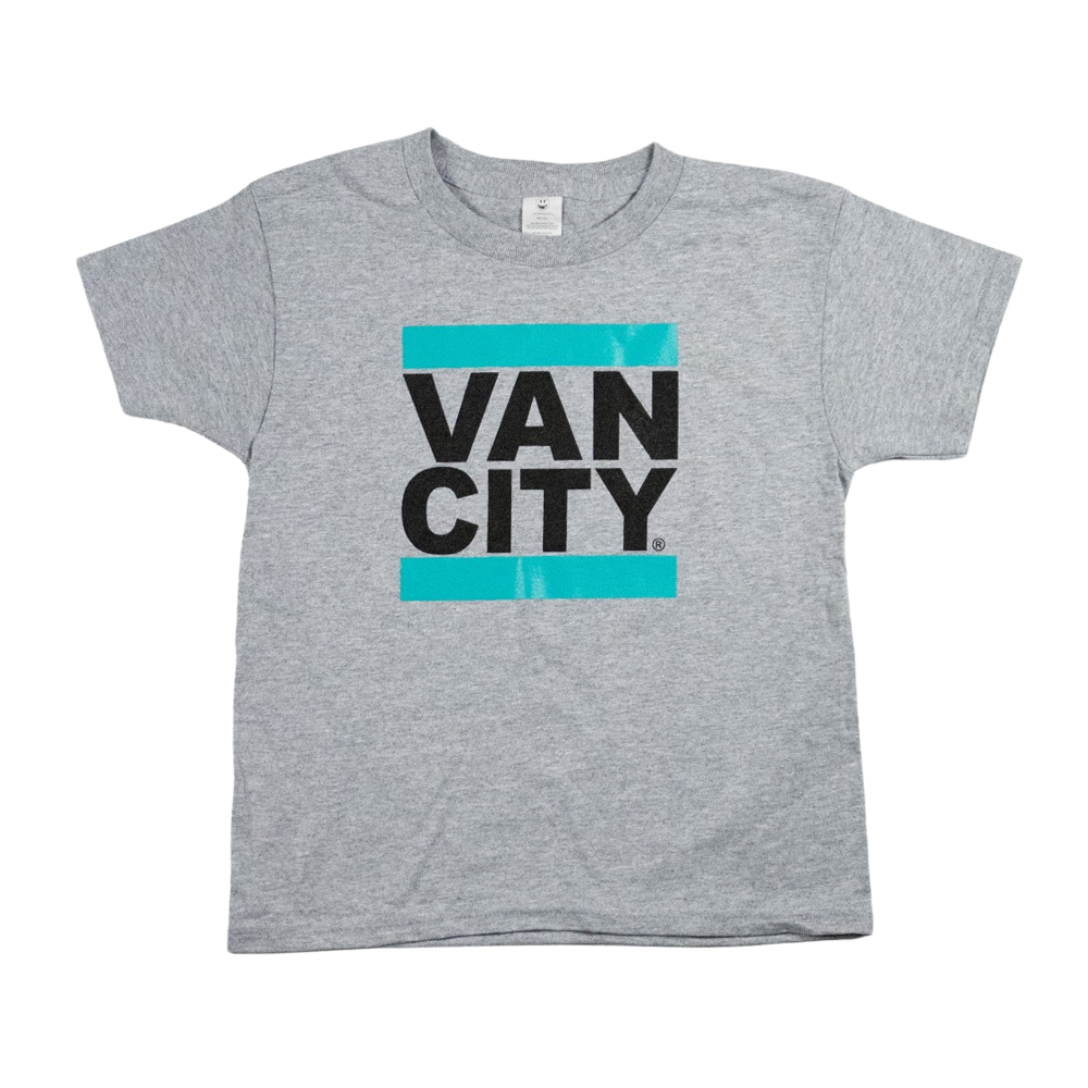 T-shirt VO Youth UnDMC - Gris/Sarcelle