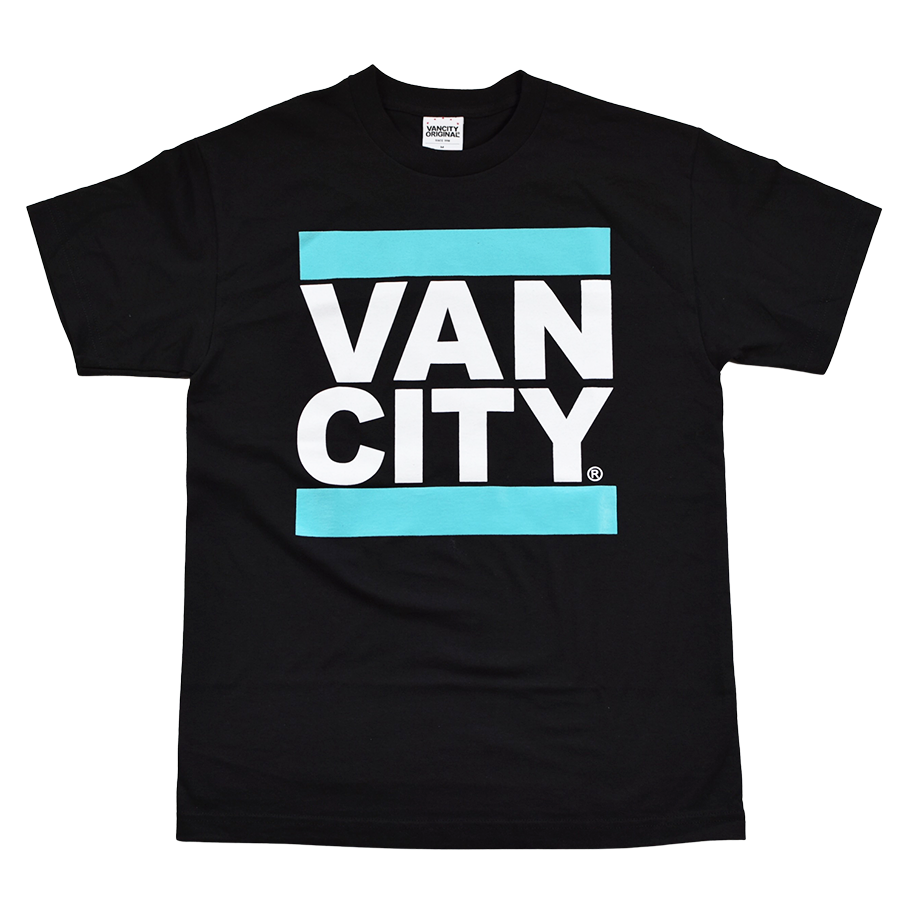 T-shirt VO adulte undmc - Noir/Bleu sarcelle