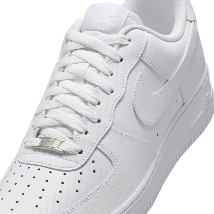 NIKE AIR FORCE 1 '07 HF2886-100 - WHITE/WHITE CARBON