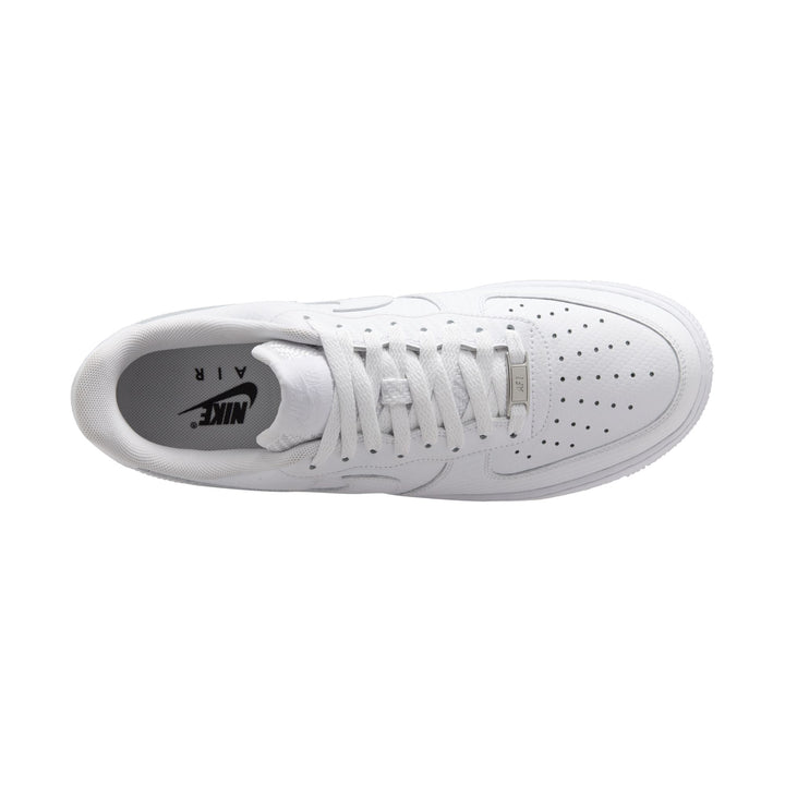 NIKE AIR FORCE 1 '07 HF2886-100 - WHITE/WHITE CARBON