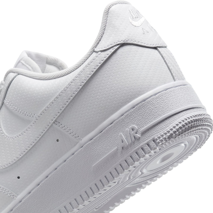 NIKE AIR FORCE 1 '07 HF2886-100 - WHITE/WHITE CARBON
