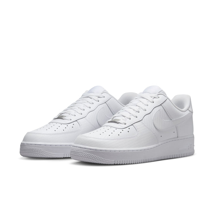 NIKE AIR FORCE 1 '07 HF2886-100 - WHITE/WHITE CARBON