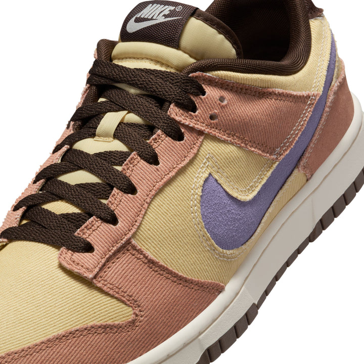 NIKE DUNK LOW RETRO SE HF3141-200 "DUSTY CLAY' - DUSTED CLAY/DUSTY AMETHYST-TEAM GOLD