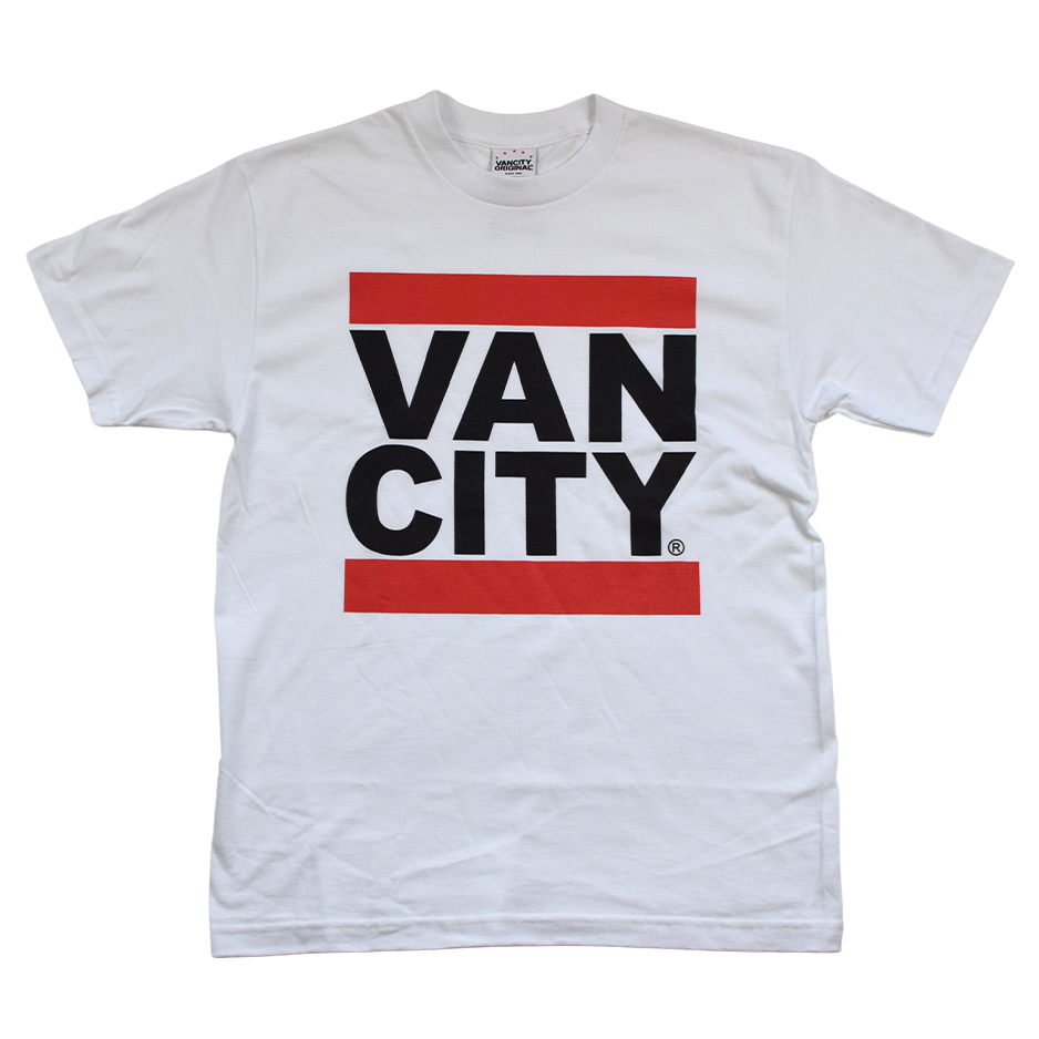 VO adult undmc tee - White/Red