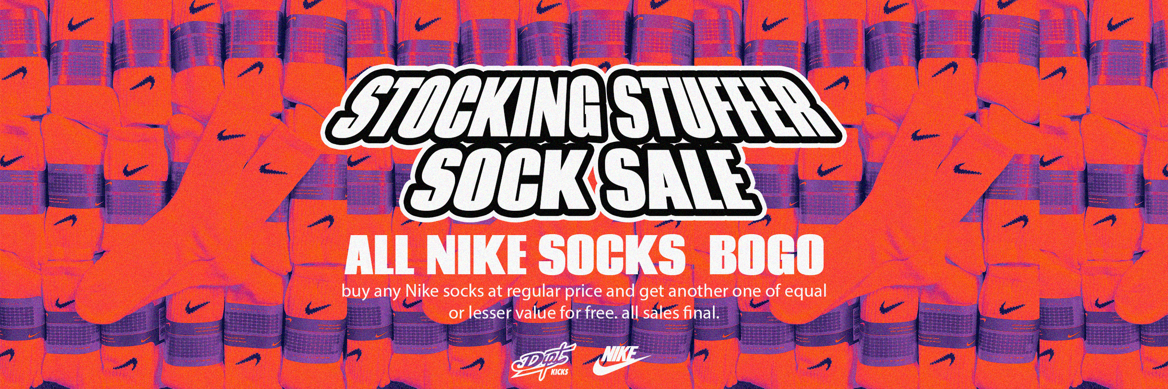 BOGO NIKE SOCK SALE