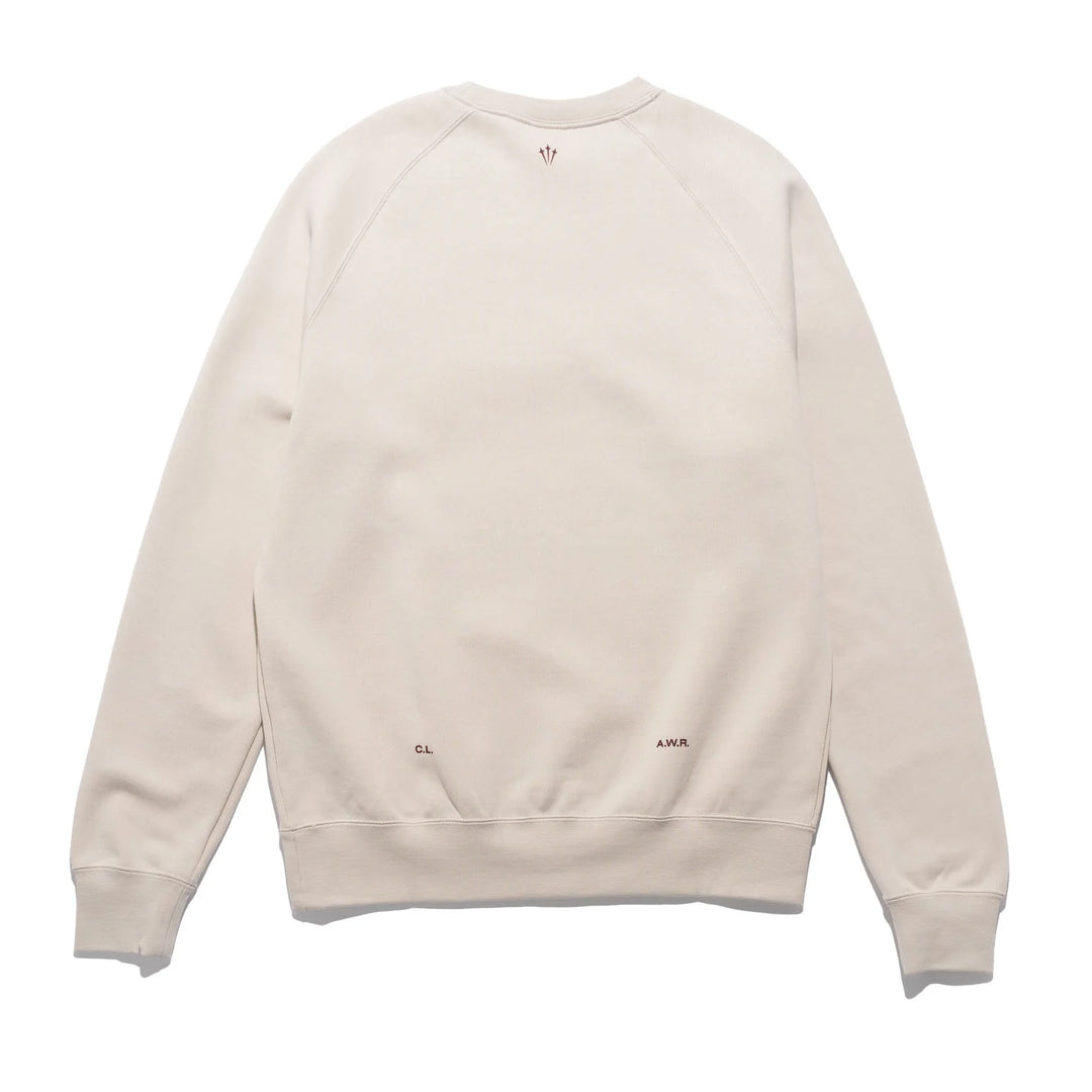NIKE NOCTA CREWNECK FLEECE FN8160-104 - CREAM