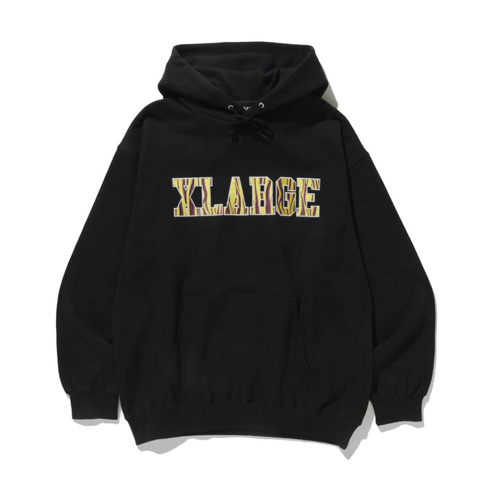 XLARGE zebra hood - Black