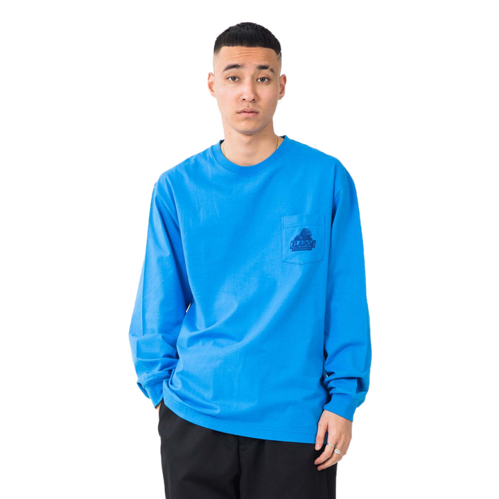 XLARGE slanted og l/s pk tee - Blue