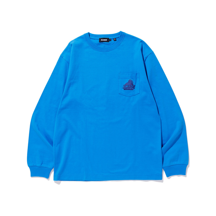 XLARGE slanted og l/s pk tee - Blue