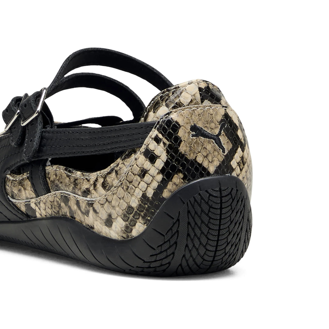 WOMENS SPEEDCAT BALLET SNAKE 405326-01 VAPOUR GREY - BLACK/VAPOUR GREY