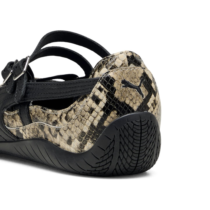 WOMENS SPEEDCAT BALLET SNAKE 405326-01 VAPOUR GREY - BLACK/VAPOUR GREY
