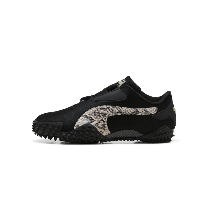 WOMENS PUMA X A$AP ROCKY MOSTRO OG PONY HAIR 406498-01 - PUMA BLACK/DESERT DUST