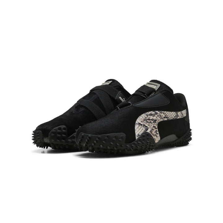 WOMENS PUMA X A$AP ROCKY MOSTRO OG PONY HAIR 406498-01 - PUMA BLACK/DESERT DUST