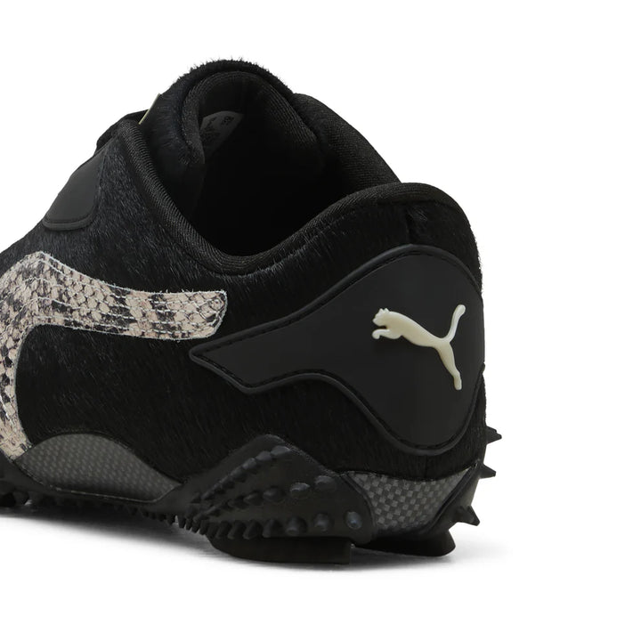 WOMENS PUMA X A$AP ROCKY MOSTRO OG PONY HAIR 406498-01 - PUMA BLACK/DESERT DUST
