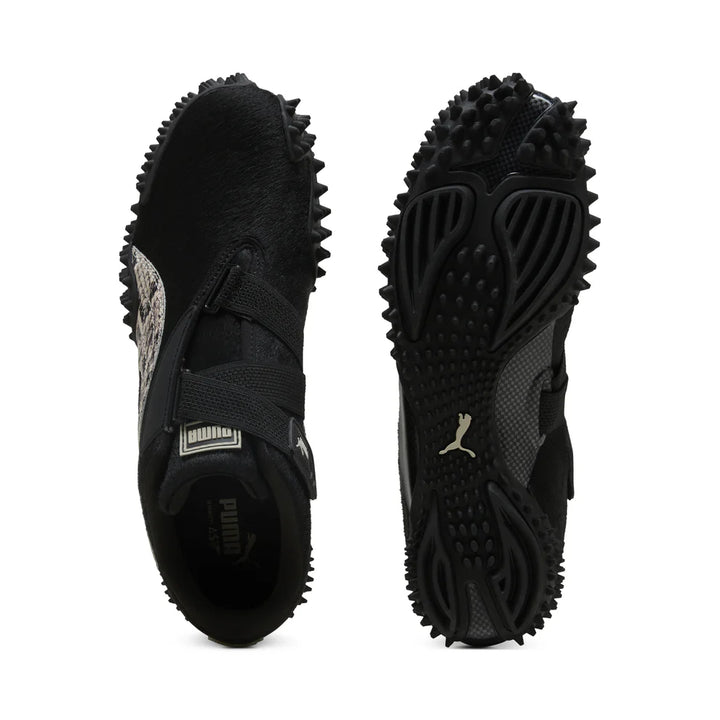 WOMENS PUMA X A$AP ROCKY MOSTRO OG PONY HAIR 406498-01 - PUMA BLACK/DESERT DUST