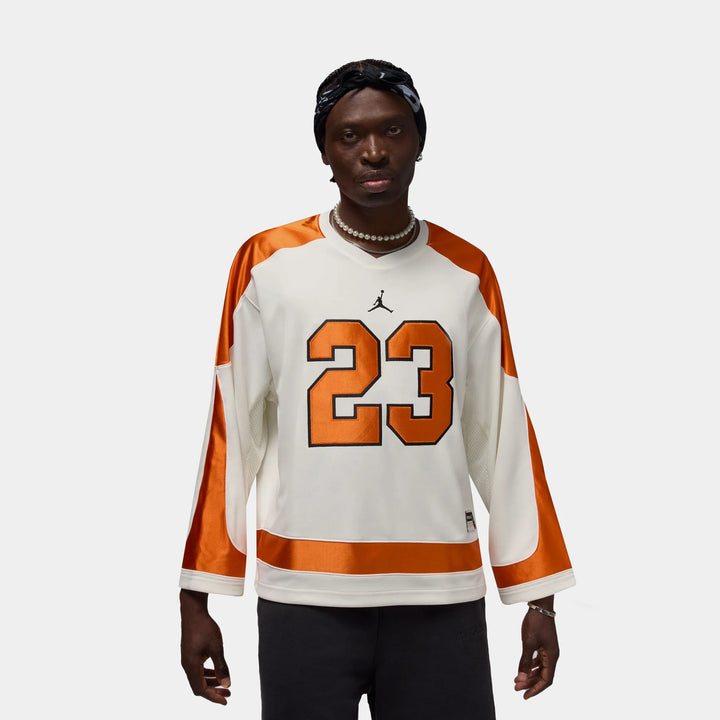 JORDAN BROOKYLN COLLEGIATE HOCKEY JERSEY HV0109-133 - BLACK