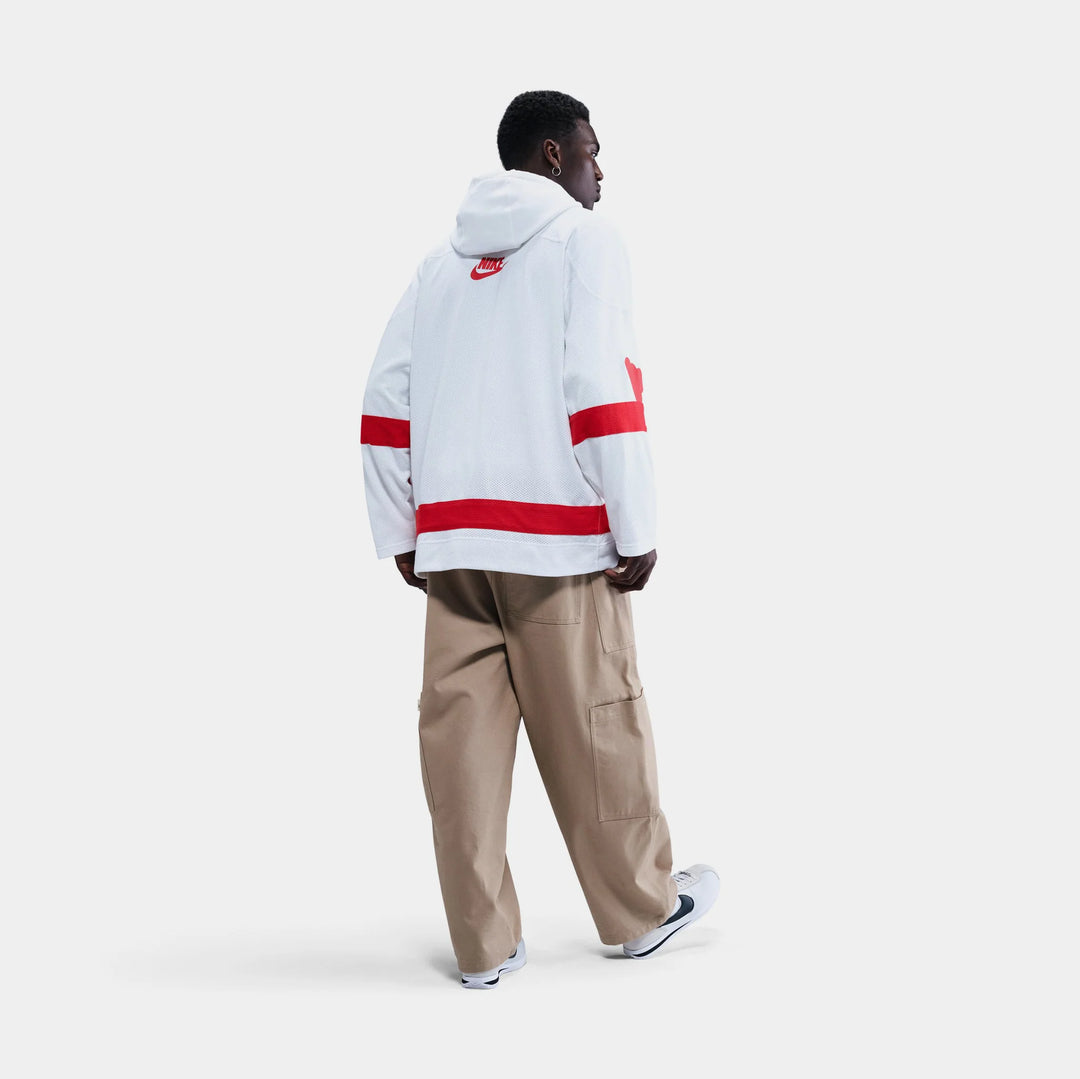 NIKE CLUB HOCKEY JERSEY NEO HV1137-100 - WHITE/WHITE/RED