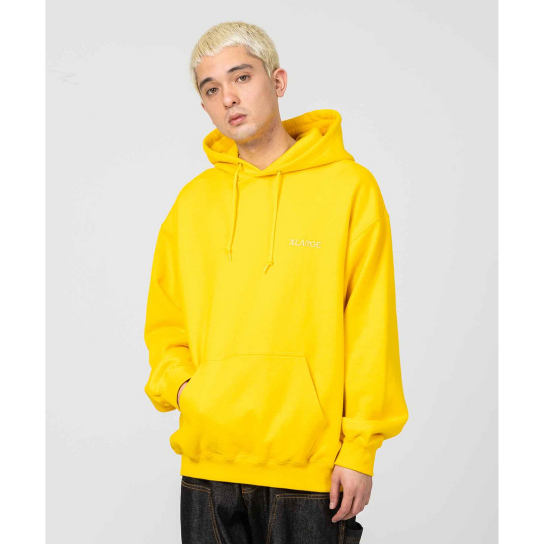 XLARGE og pullover hood - Yellow