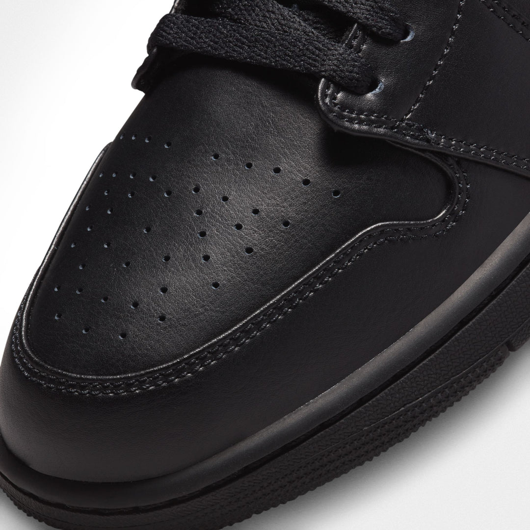 AIR JORDAN 1 LOW 553558-093 - BLACK/BLACK