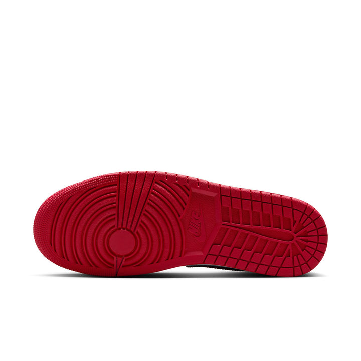 AIR JORDAN 1 LOW 553558-166  "NEW BEGINNINGS" - SUMMIT WHITE/VARSITY RED