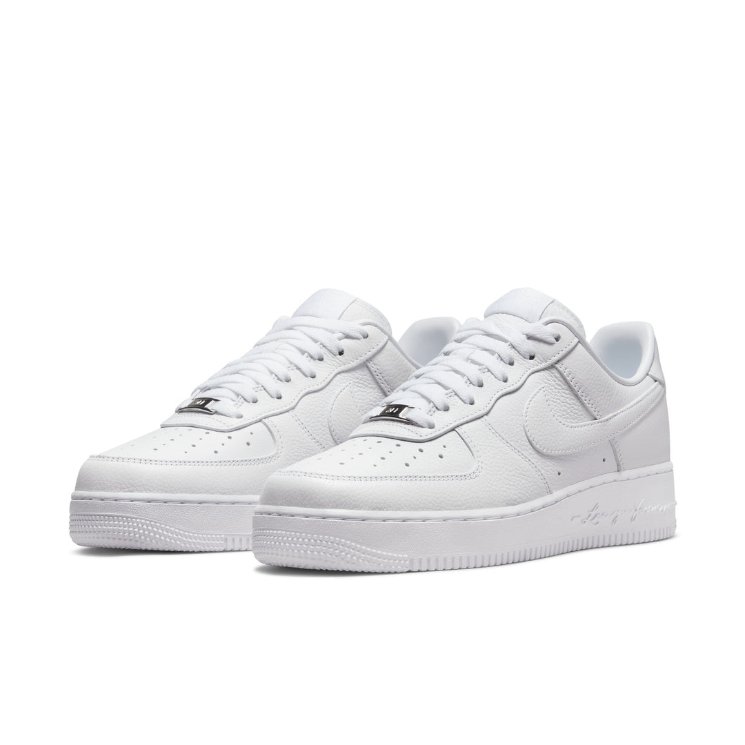 NIKE NOCTA AIR FORCE 1 LOW CZ8065-100 - WHITE/WHITE-WHITE-COBALT TINT