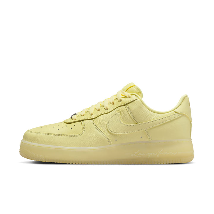 NIKE NOCTA AIR FORCE 1 LOW CZ8065-800 - CITRON TINT/COBALT TINT-METALLIC SILVER