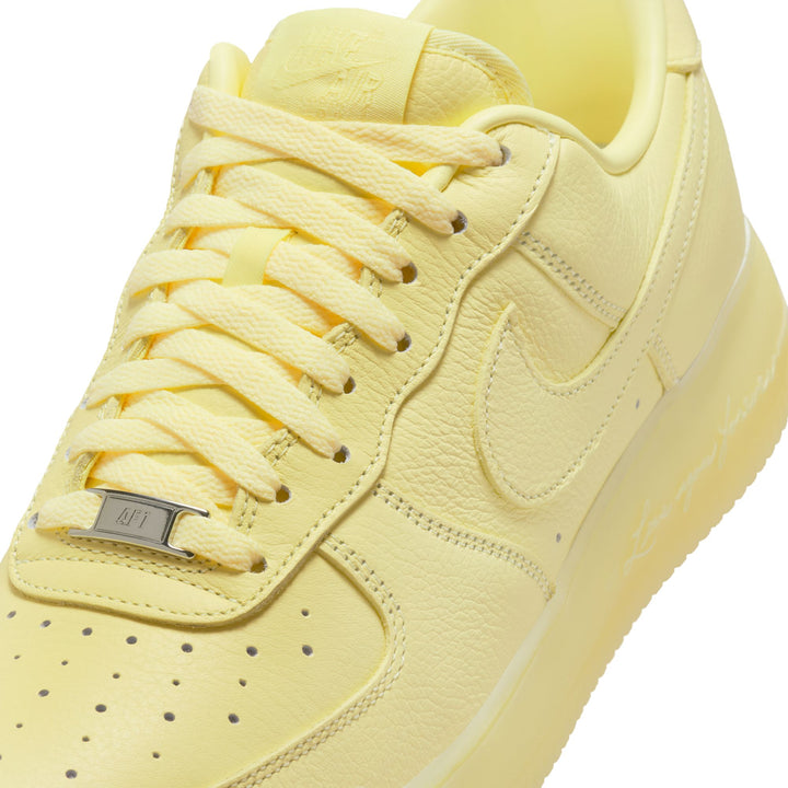 NIKE NOCTA AIR FORCE 1 LOW CZ8065-800 - CITRON TINT/COBALT TINT-METALLIC SILVER