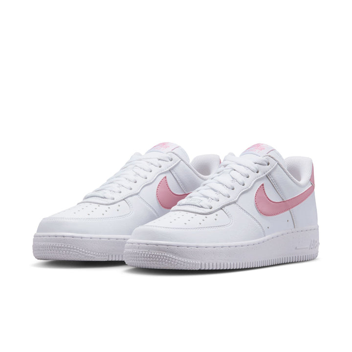 WOMENS AIR FORCE 1 '07 NEXT NATURE DC9486-111 "ELEMTNAL PINK'' - WHITE/ELEMENTAL PINK