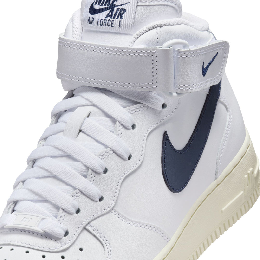 NIKE wmns af1 mid dd9625 - White/Navy