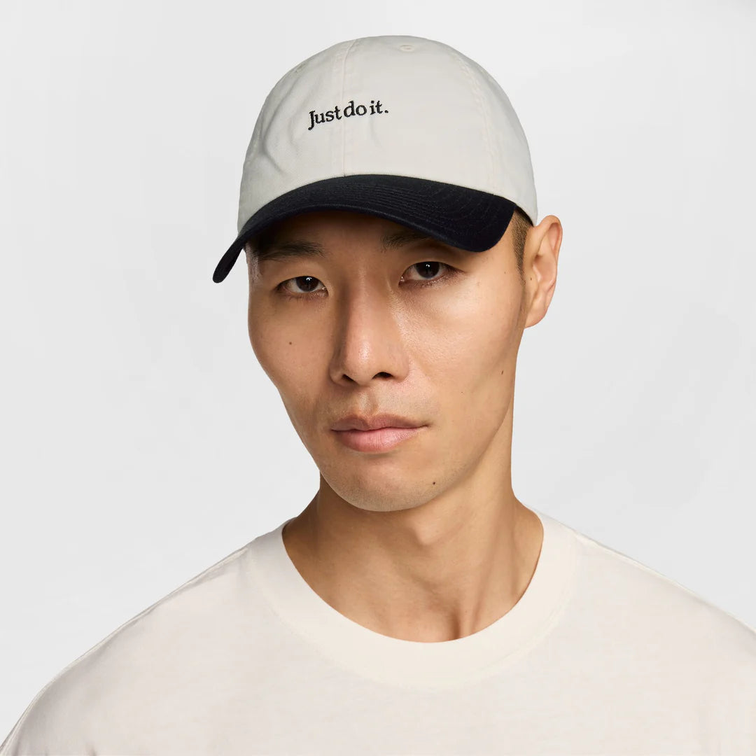 NIKE CLUB JUST DO IT CAP FB5370-134 - SAIL/BLACK