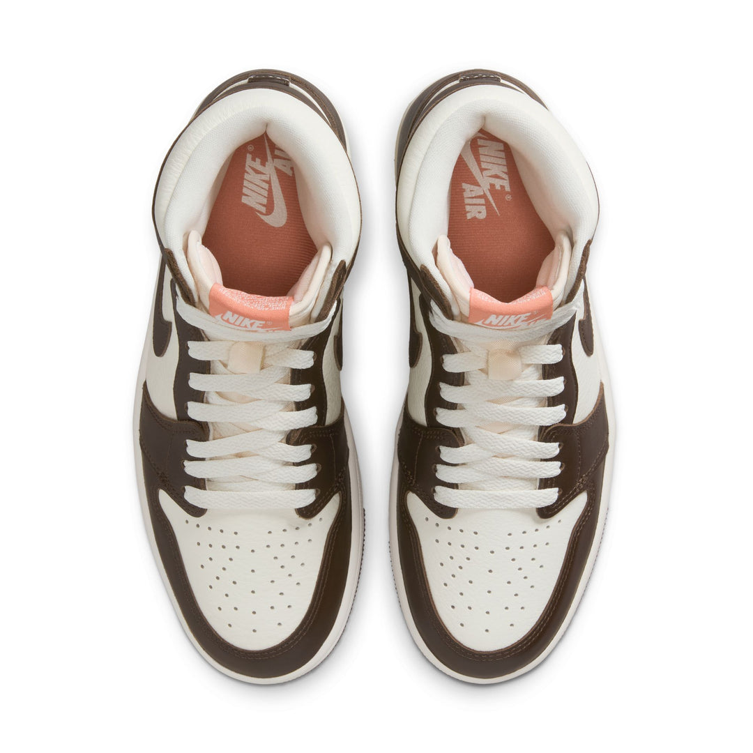 WOMENS AIR JORDAN 1 RETRO HIGH FD2596-200 "BAROQUE BROWN" - BAROQUE BROWN/LIGHT MADDER ROOT/SAIL