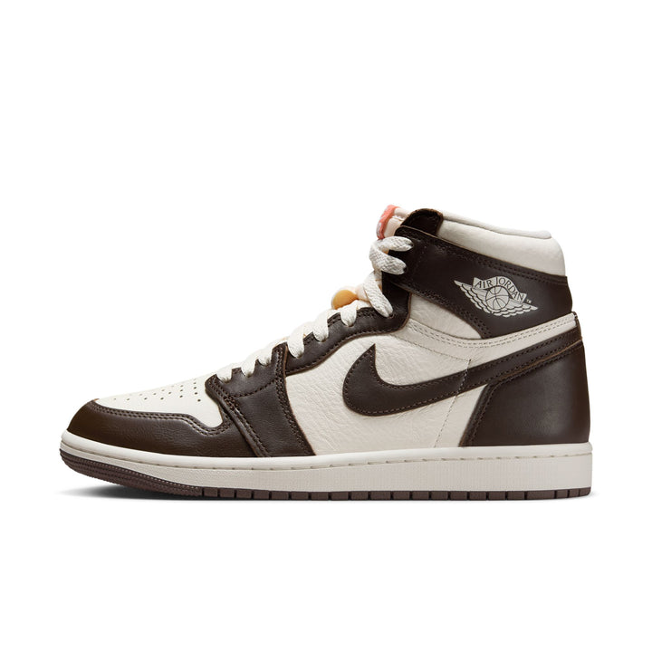 WOMENS AIR JORDAN 1 RETRO HIGH FD2596-200 "BAROQUE BROWN" - BAROQUE BROWN/LIGHT MADDER ROOT/SAIL