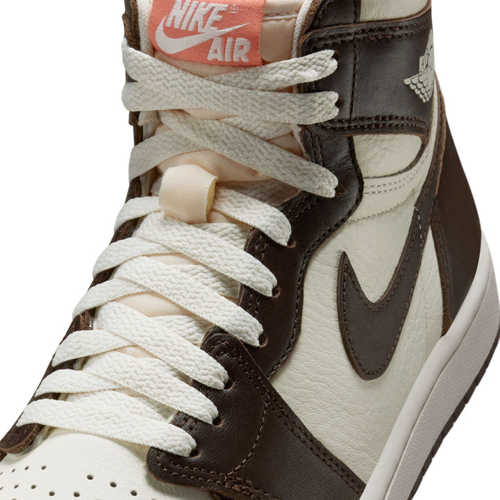 WOMENS AIR JORDAN 1 RETRO HIGH FD2596-200 "BAROQUE BROWN" - BAROQUE BROWN/LIGHT MADDER ROOT/SAIL