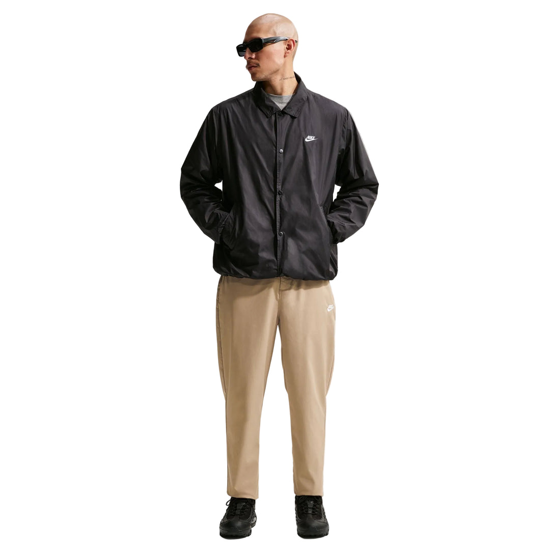 NIKE CLUB COACHES JACKET FN3316-010 - BLACK/WHITE