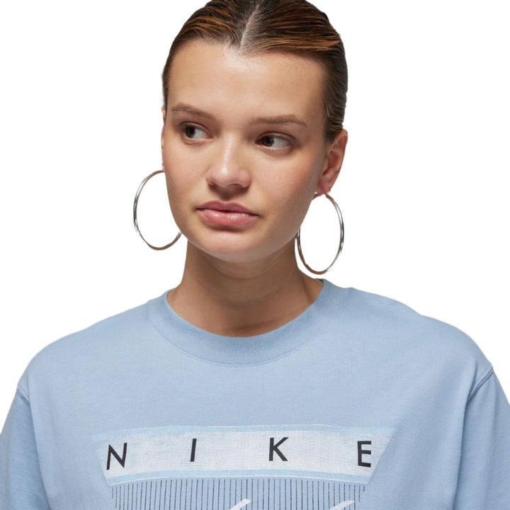 AJ wmns flight tee fq3240-436 - Bby Blue