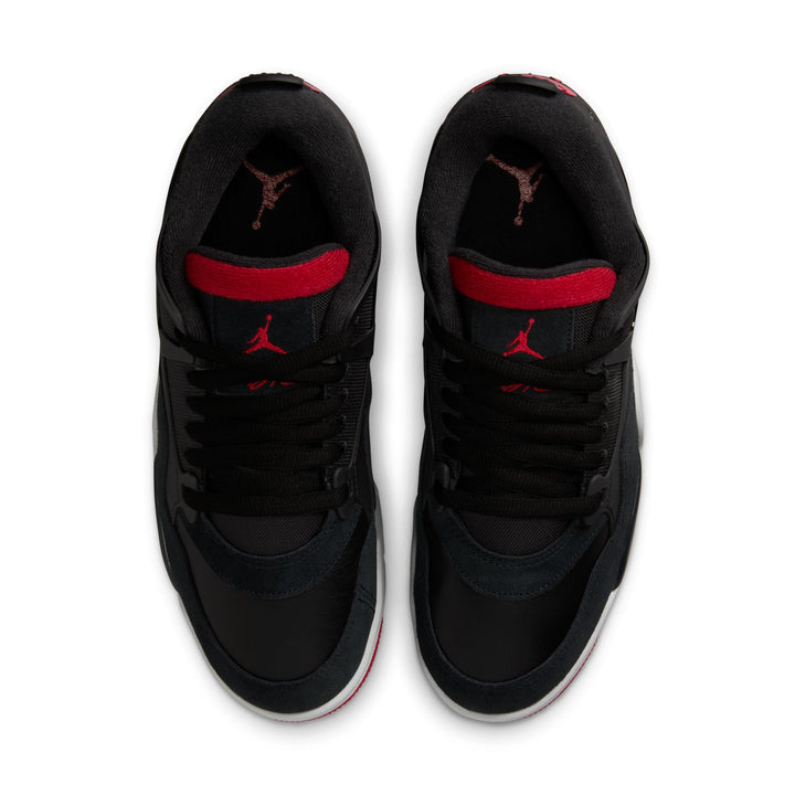 AIR JORDAN 4 RM FQ7939-061 "BLACK CEMENT" - BLACK/VARSITY RED/WOLF GREY/WHITE