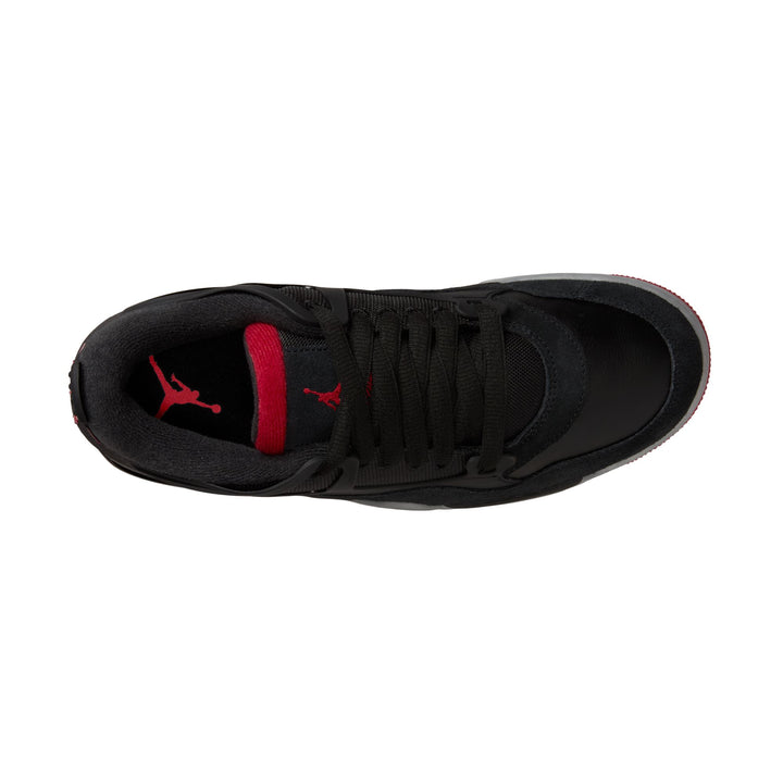 AIR JORDAN 4 RM FQ7939-061 "BLACK CEMENT" - BLACK/VARSITY RED/WOLF GREY/WHITE