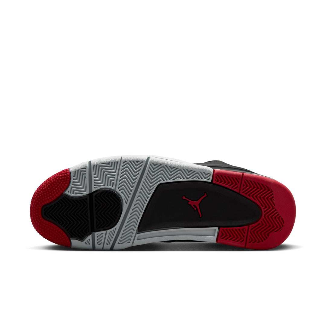 AIR JORDAN 4 RM FQ7939-061 "BLACK CEMENT" - BLACK/VARSITY RED/WOLF GREY/WHITE