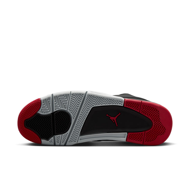 AIR JORDAN 4 RM FQ7939-061 "BLACK CEMENT" - BLACK/VARSITY RED/WOLF GREY/WHITE