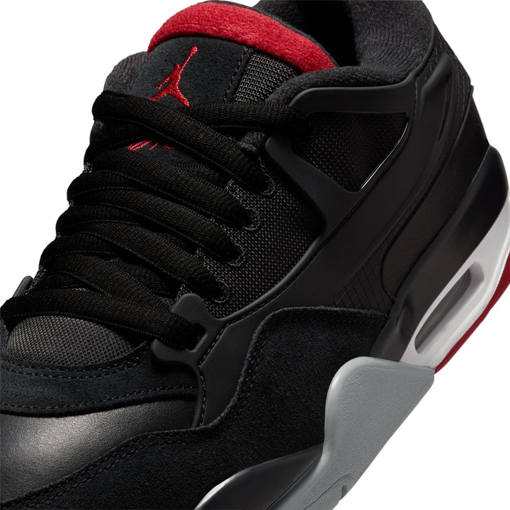 AIR JORDAN 4 RM FQ7939-061 "BLACK CEMENT" - BLACK/VARSITY RED/WOLF GREY/WHITE
